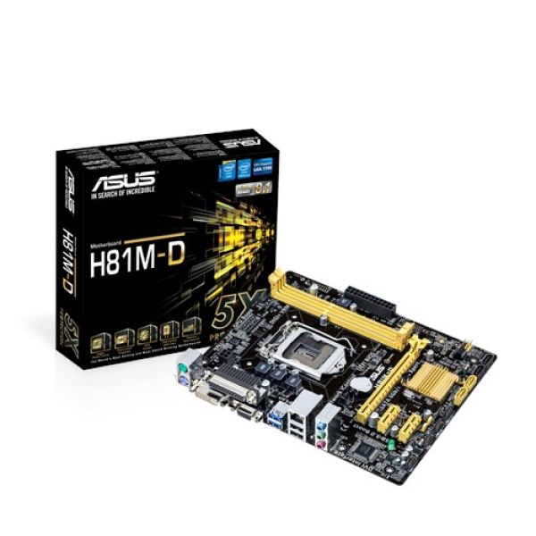 H81- 4th GEN MOTHER BOARD With 03 Month Warranty