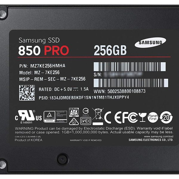 256 GB SSD Used With 03 Month warranty